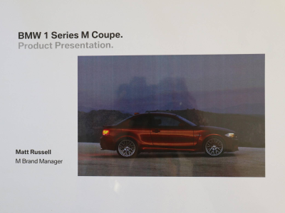 2011 BMW 1-Series M Coupe
