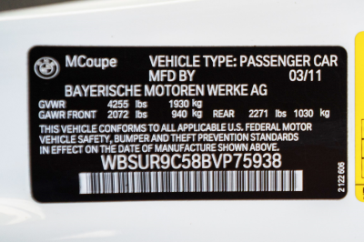 2011 BMW 1-Series M Coupe