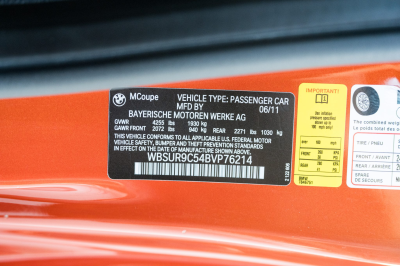 2011 BMW 1-Series M Coupe