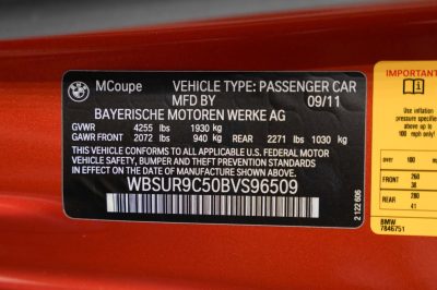 2011 BMW 1-Series M Coupe