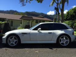 2000 BMW M Coupe in Alpine White 3 over Dark Beige Oregon
