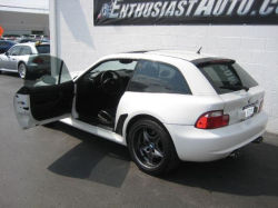 2000 BMW M Coupe in Alpine White 3 over Black Nappa - Driver Door