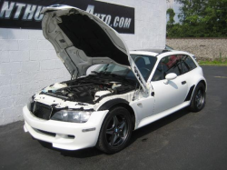 2000 BMW M Coupe in Alpine White 3 over Black Nappa - Hood