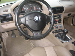 2000 BMW M Coupe in Alpine White 3 over Dark Beige Oregon - Interior