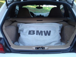 2000 BMW M Coupe in Alpine White 3 over Dark Beige Oregon - Trunk
