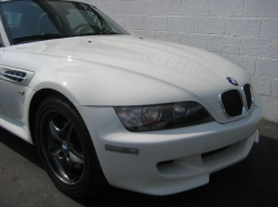 2000 BMW M Coupe in Alpine White 3 over Black Nappa - Front Detail
