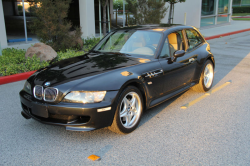 2000 BMW M Coupe in Cosmos Black Metallic over Dark Beige Oregon - Front 3/4