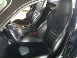 2000 BMW M Coupe in Cosmos Black Metallic over Dark Gray & Black Nappa - Interior