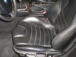 2000 BMW M Coupe in Cosmos Black Metallic over Black Nappa - Driver Seat