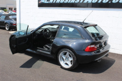 2000 BMW M Coupe in Cosmos Black Metallic over Black Nappa - Driver Door