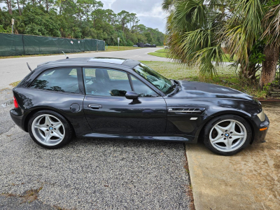 2000 BMW M Coupe in Cosmos Black Metallic over Black Nappa