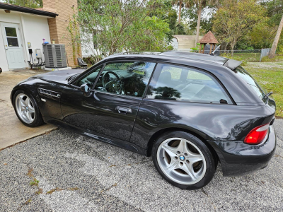 2000 BMW M Coupe in Cosmos Black Metallic over Black Nappa