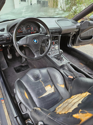 2000 BMW M Coupe in Cosmos Black Metallic over Black Nappa