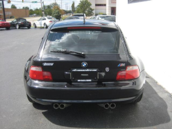 2000 BMW M Coupe in Cosmos Black Metallic over Black Nappa - Back