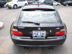 2000 BMW M Coupe in Cosmos Black Metallic over Dark Gray & Black Nappa - Back