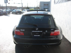 2000 BMW M Coupe in Cosmos Black Metallic over Black Nappa - Back