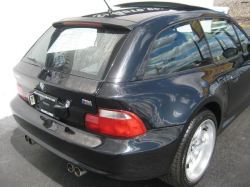 2000 BMW M Coupe in Cosmos Black Metallic over Black Nappa - Back Detail