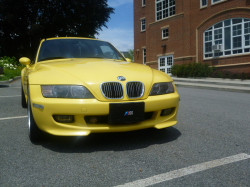 2000 BMW M Coupe in Dakar Yellow 2 over Black Nappa - Front