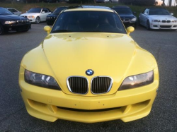 2000 BMW M Coupe in Dakar Yellow 2 over Black Nappa - Front