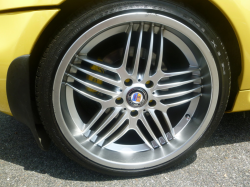 2000 BMW M Coupe in Dakar Yellow 2 over Black Nappa - Alpina Wheel