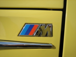 2000 BMW M Coupe in Dakar Yellow 2 over Black Nappa - Side Gill Detail
