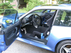 2000 BMW M Coupe in Estoril Blue Metallic over Black Nappa - Interior