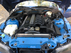 2000 BMW M Coupe in Estoril Blue Metallic over Dark Beige Oregon