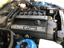 2000 BMW M Coupe in Estoril Blue Metallic over Dark Beige Oregon