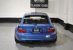 2000 BMW M Coupe in Estoril Blue Metallic over Dark Beige Oregon - Back