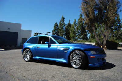 2000 BMW M Coupe in Estoril Blue Metallic over Black Nappa