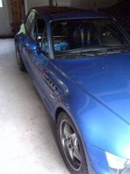 2000 BMW M Coupe in Estoril Blue Metallic over Black Nappa