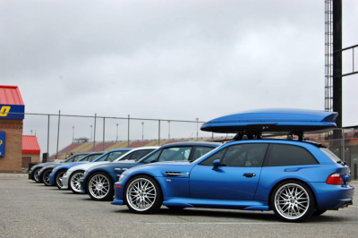 2000 BMW M Coupe in Estoril Blue Metallic over Black Nappa