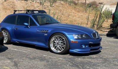 2000 BMW M Coupe in Estoril Blue Metallic over Black Nappa