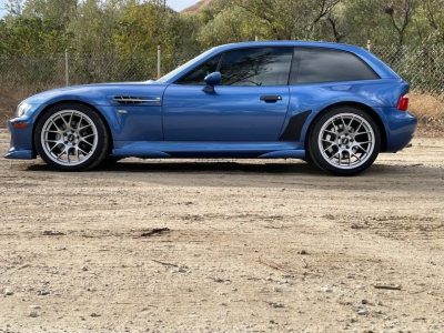 2000 BMW M Coupe in Estoril Blue Metallic over Black Nappa
