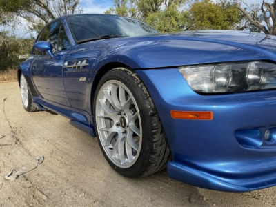 2000 BMW M Coupe in Estoril Blue Metallic over Black Nappa