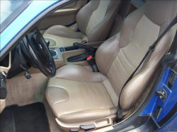 2000 BMW M Coupe in Estoril Blue Metallic over Dark Beige Oregon - Driver Seat