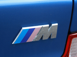 2000 BMW M Coupe in Estoril Blue Metallic over Estoril Blue & Black Nappa - M Badge - Faded