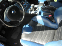2000 BMW M Coupe in Estoril Blue Metallic over Estoril Blue & Black Nappa - Driver Seat