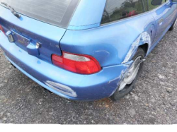 2000 BMW M Coupe in Estoril Blue Metallic over Dark Beige Oregon - Previous Damage
