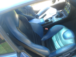 2000 BMW M Coupe in Estoril Blue Metallic over Estoril Blue & Black Nappa - Passenger Seat