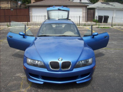 2000 BMW M Coupe in Estoril Blue Metallic over Dark Beige Oregon - Front