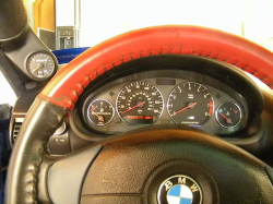 2000 BMW M Coupe in Estoril Blue Metallic over Estoril Blue & Black Nappa - Gauges