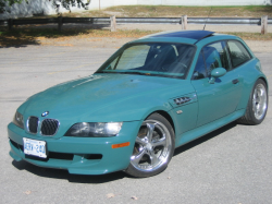 2000 BMW M Coupe in Evergreen over Evergreen & Black Nappa