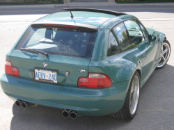 2000 BMW M Coupe in Evergreen over Evergreen & Black Nappa