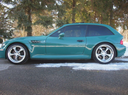 2000 BMW M Coupe in Evergreen over Evergreen & Black Nappa