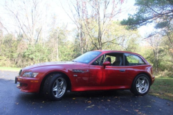 2000 BMW M Coupe in Imola Red 2 over Dark Gray & Black Nappa