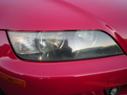 2000 BMW M Coupe in Imola Red 2 over Imola Red & Black Nappa - Headlight