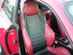 2000 BMW M Coupe in Imola Red 2 over Imola Red & Black Nappa - Passenger Seat