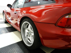 2000 BMW M Coupe in Imola Red 2 over Dark Beige Oregon - Side Detail
