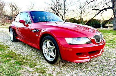 2000 BMW M Coupe in Imola Red 2 over Black Nappa